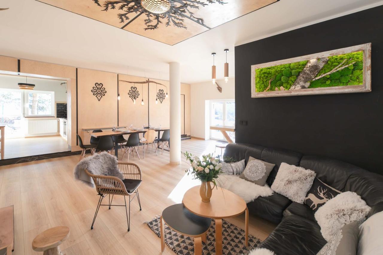 Folkowy Dom Dla 14 Osob Z Sauna I Grillowiskiem - Dream Apart Szczyrk Bagian luar foto
