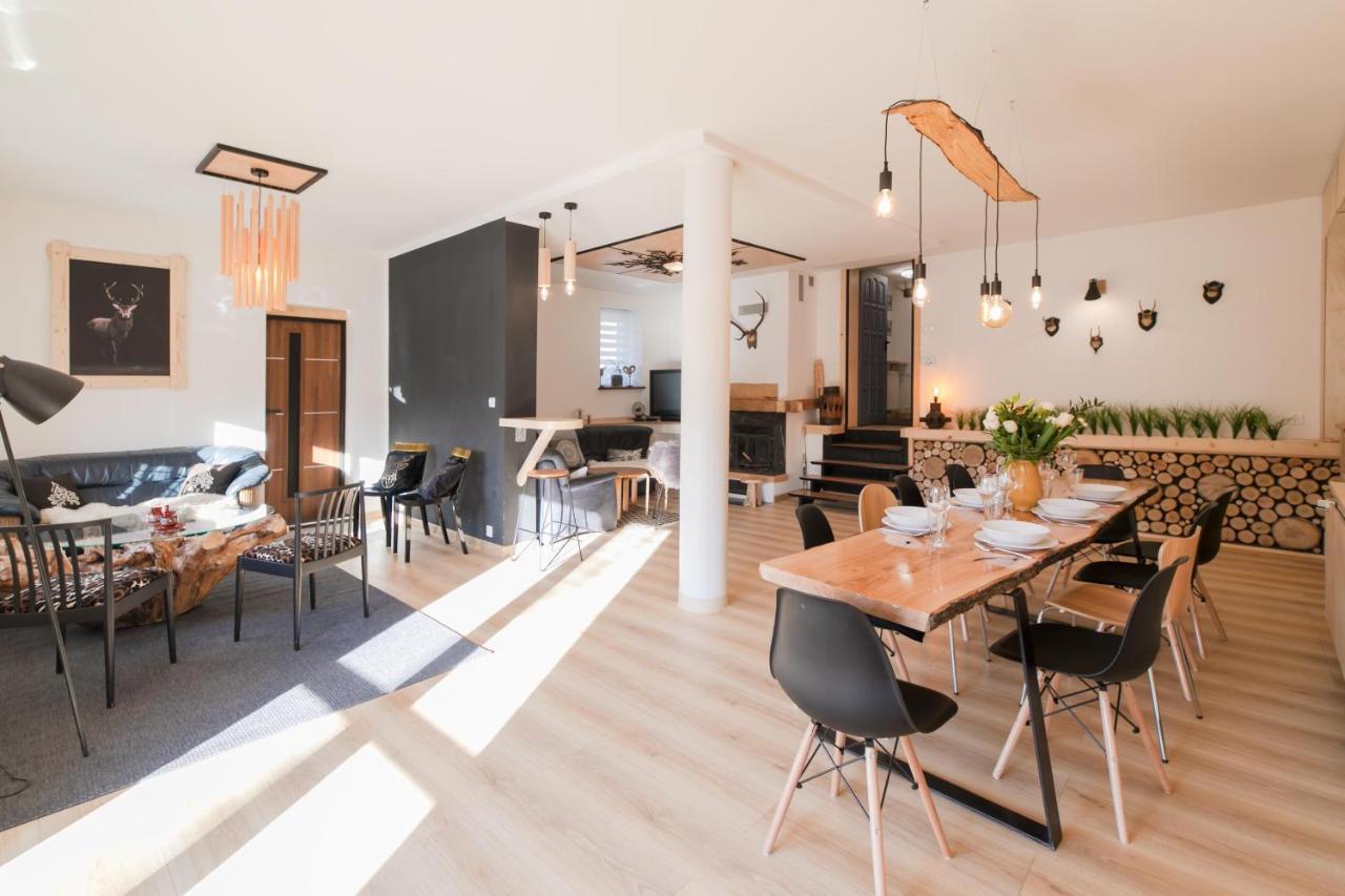 Folkowy Dom Dla 14 Osob Z Sauna I Grillowiskiem - Dream Apart Szczyrk Bagian luar foto